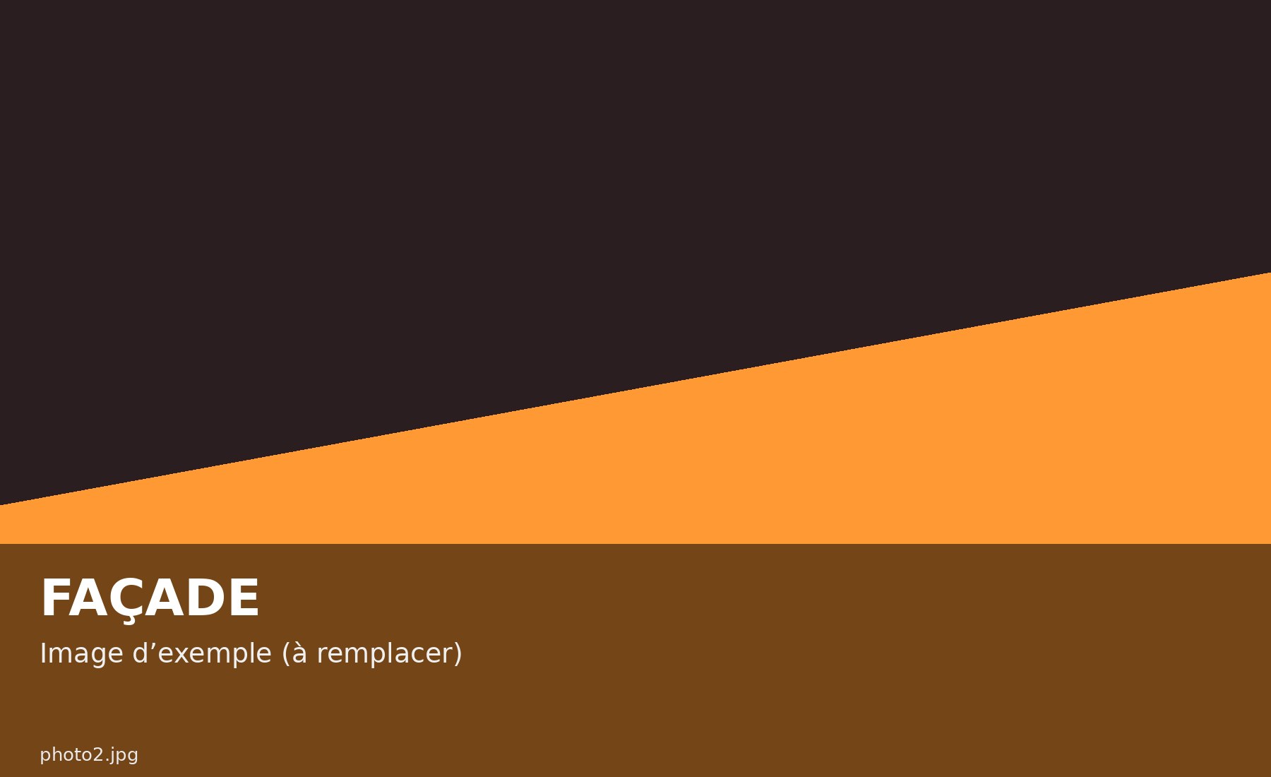 Rénovation façade (exemple)